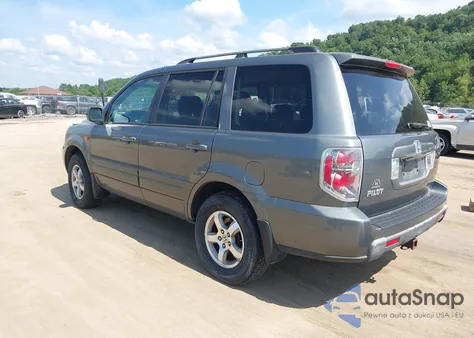 2008 Honda Pilot Ex-L из США, поврежденный, VIN 5FNYF28548B020147